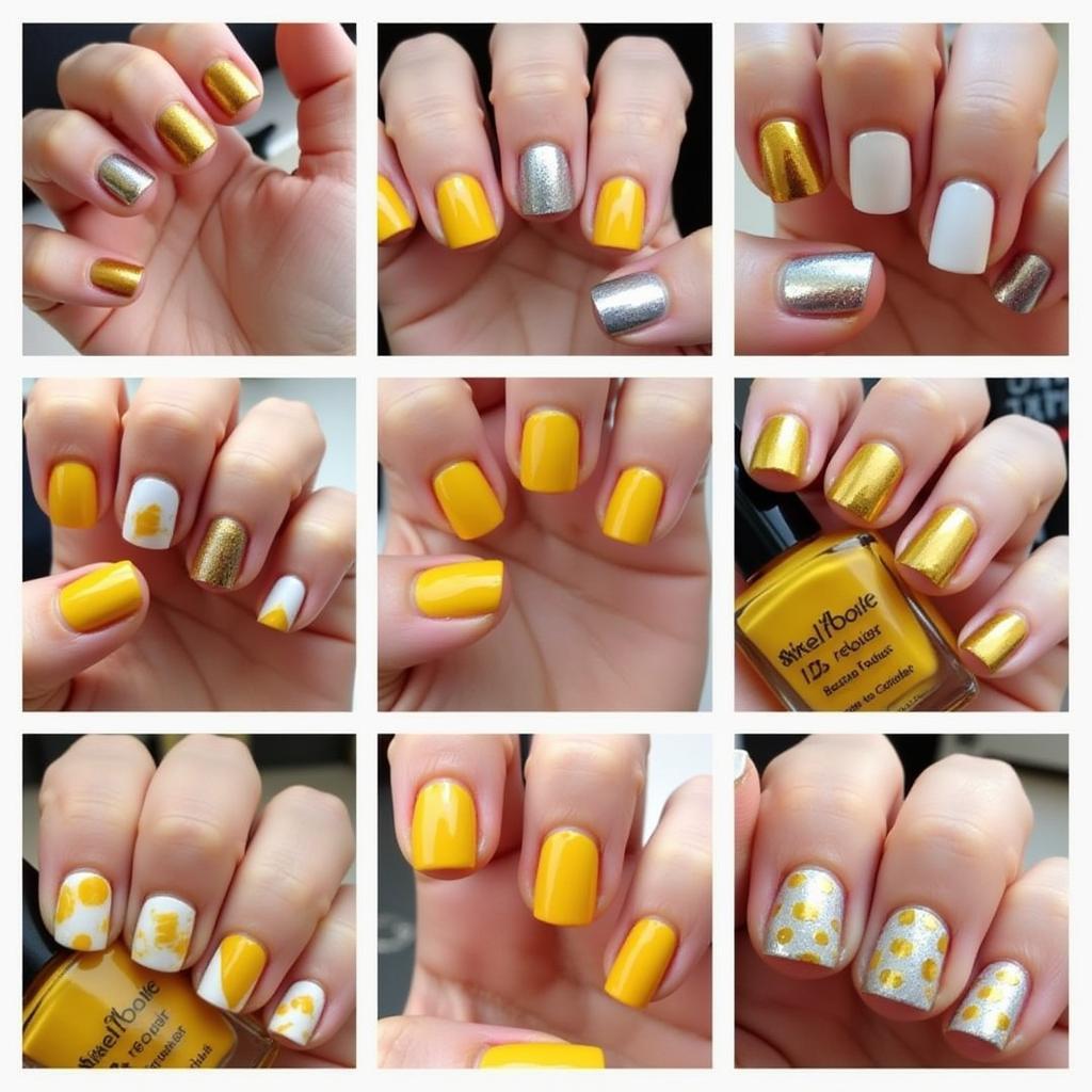 Trending Marigold Nail Art Designs