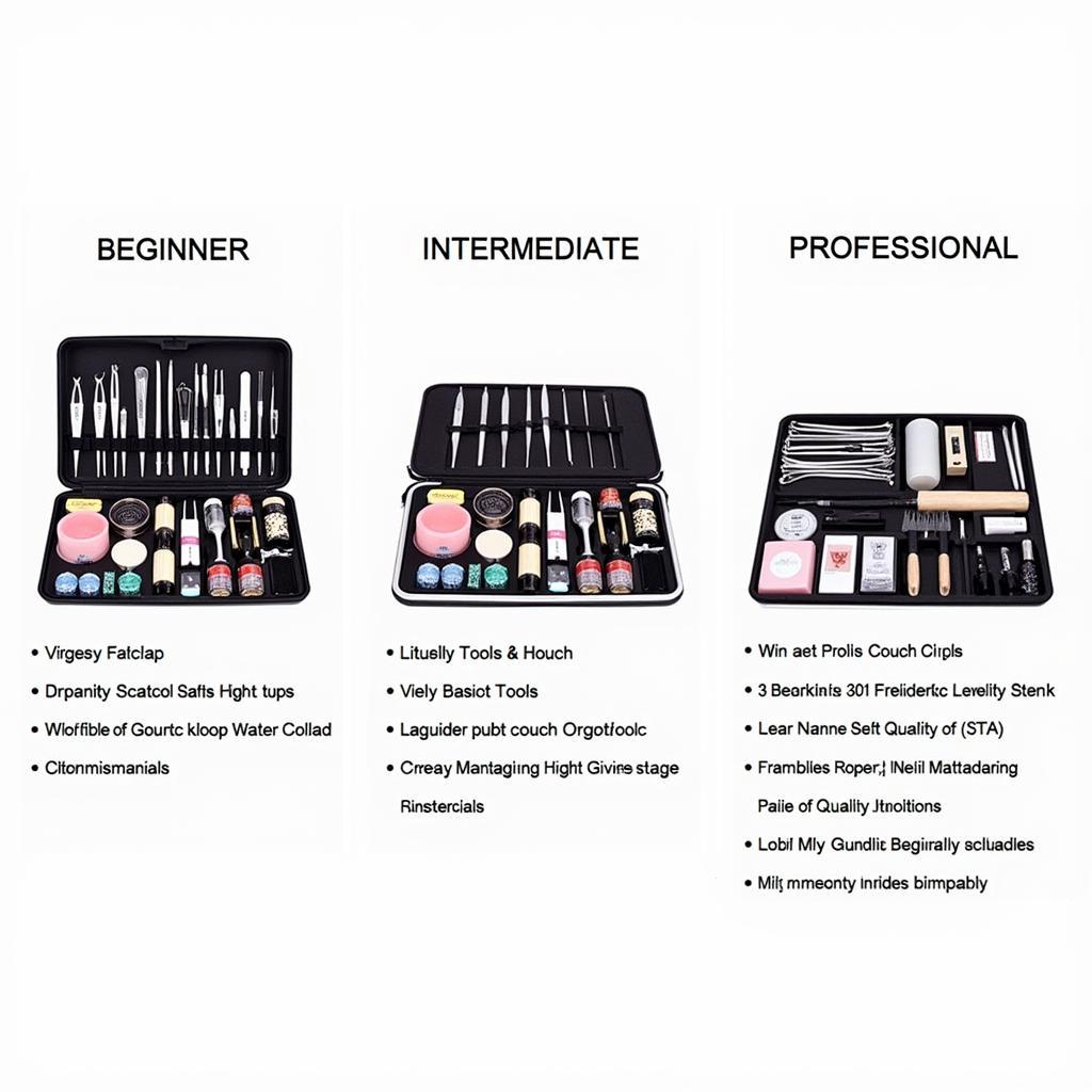 Different Types of Nail Art Sets for Various Skill Levels