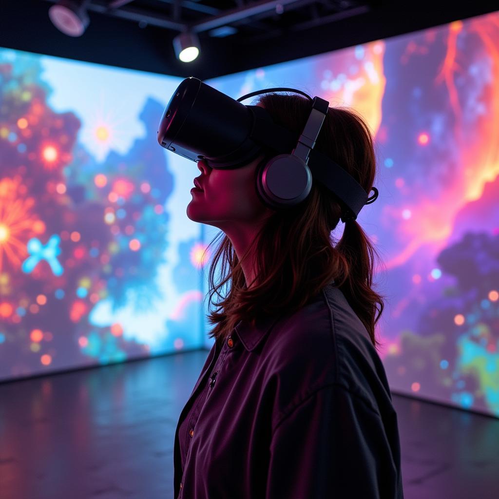 Valiant Art: Virtual Reality Experience in an Immersive World