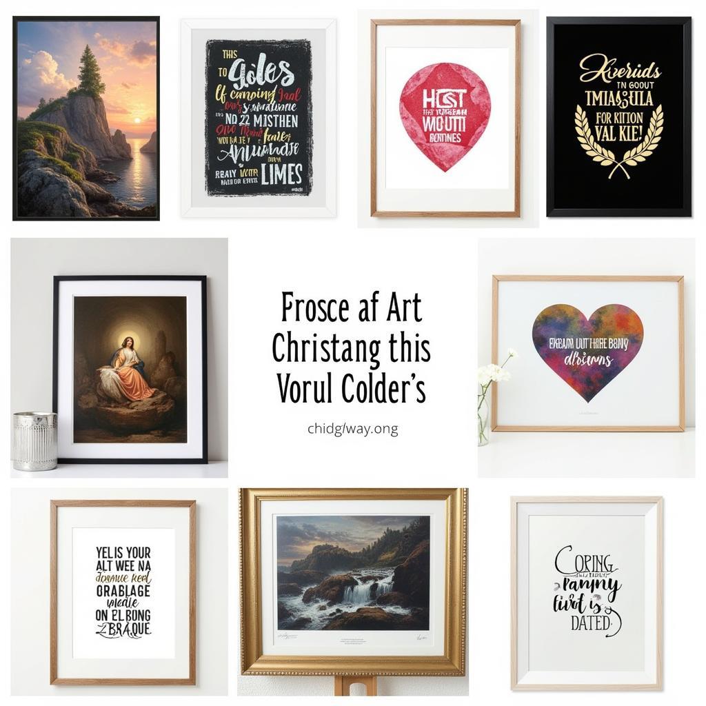 Different Styles of Christian Art Prints