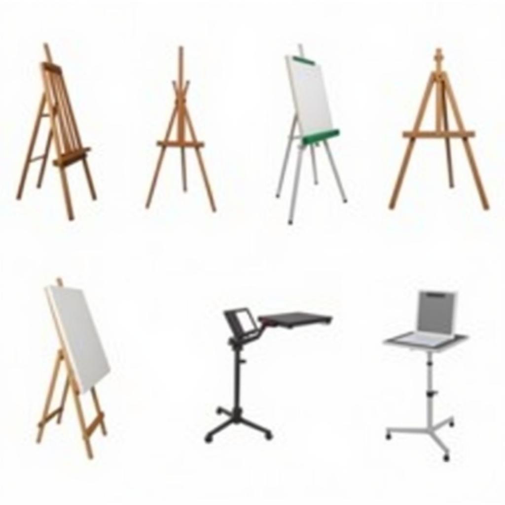 Various Types of Art Painting Easels