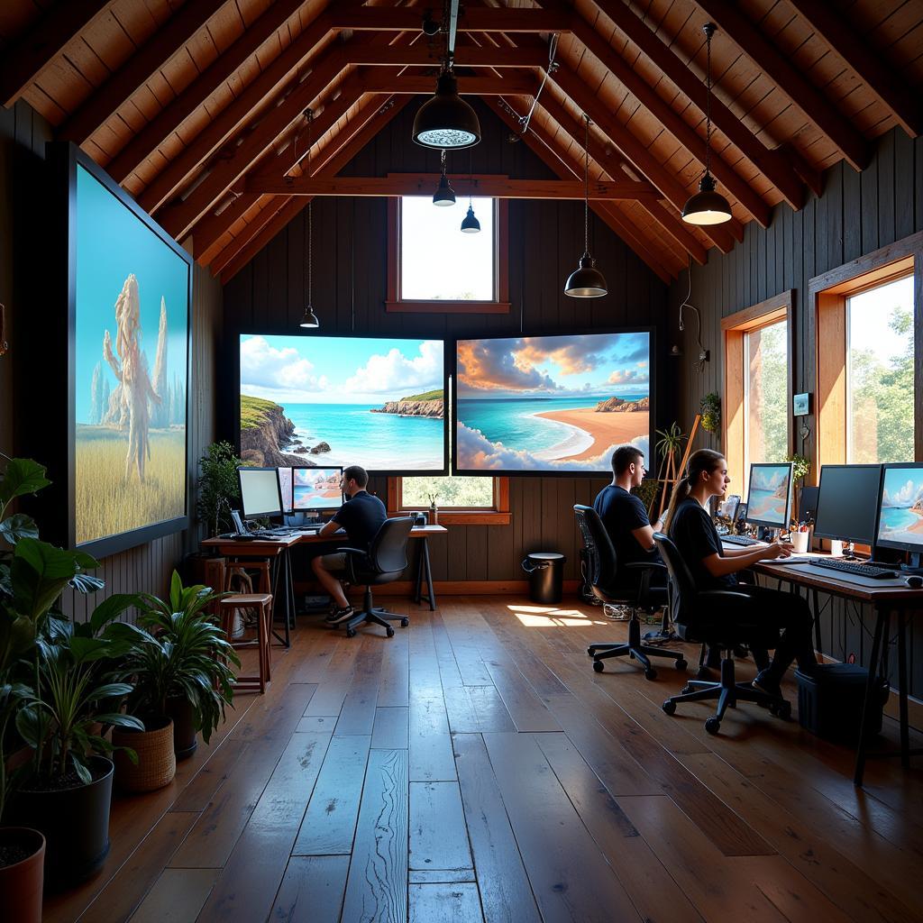 Digital Art Studio in Vermont