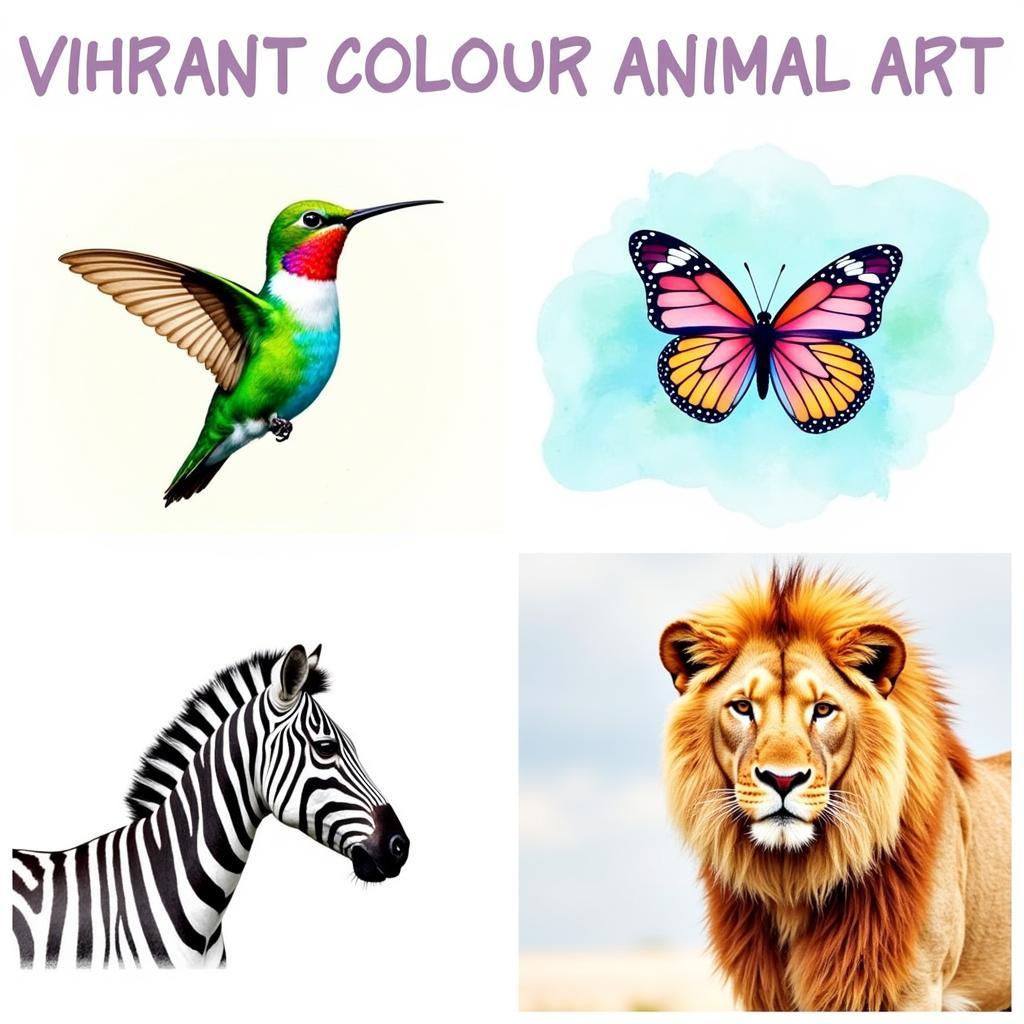 Vibrant Colour Animal Art Techniques Demonstrated