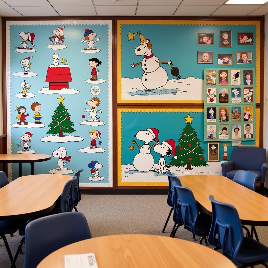 Vintage Snoopy Christmas Clip Art Decorations