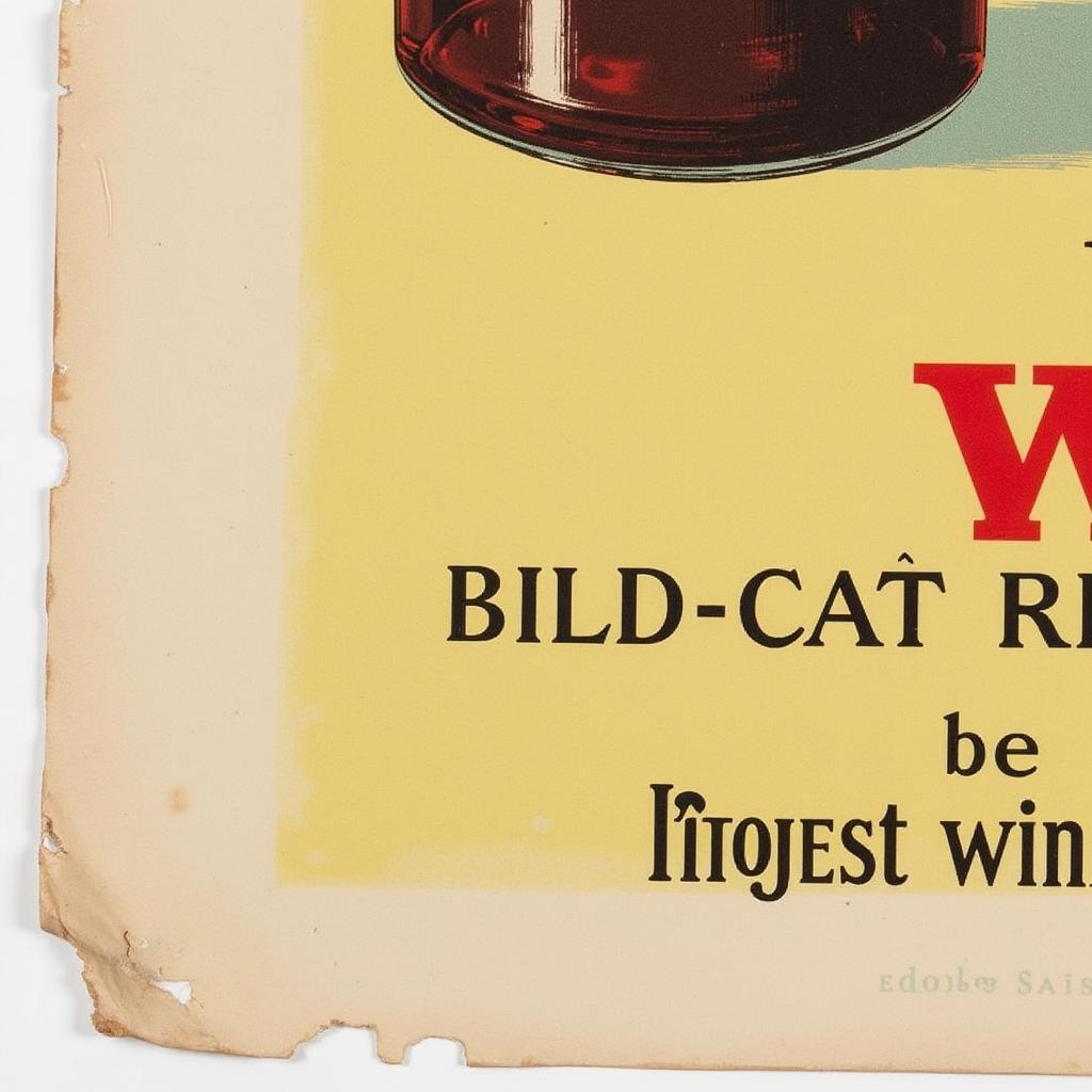 Authentic Vintage Wine Poster Authenticity Check