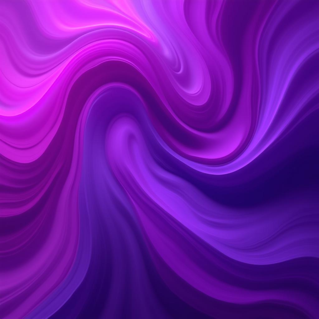 Violet Digital Art Abstract Composition