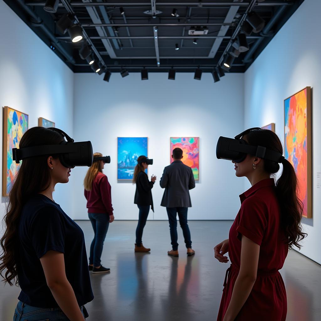 Virtual reality transforming art correspondence