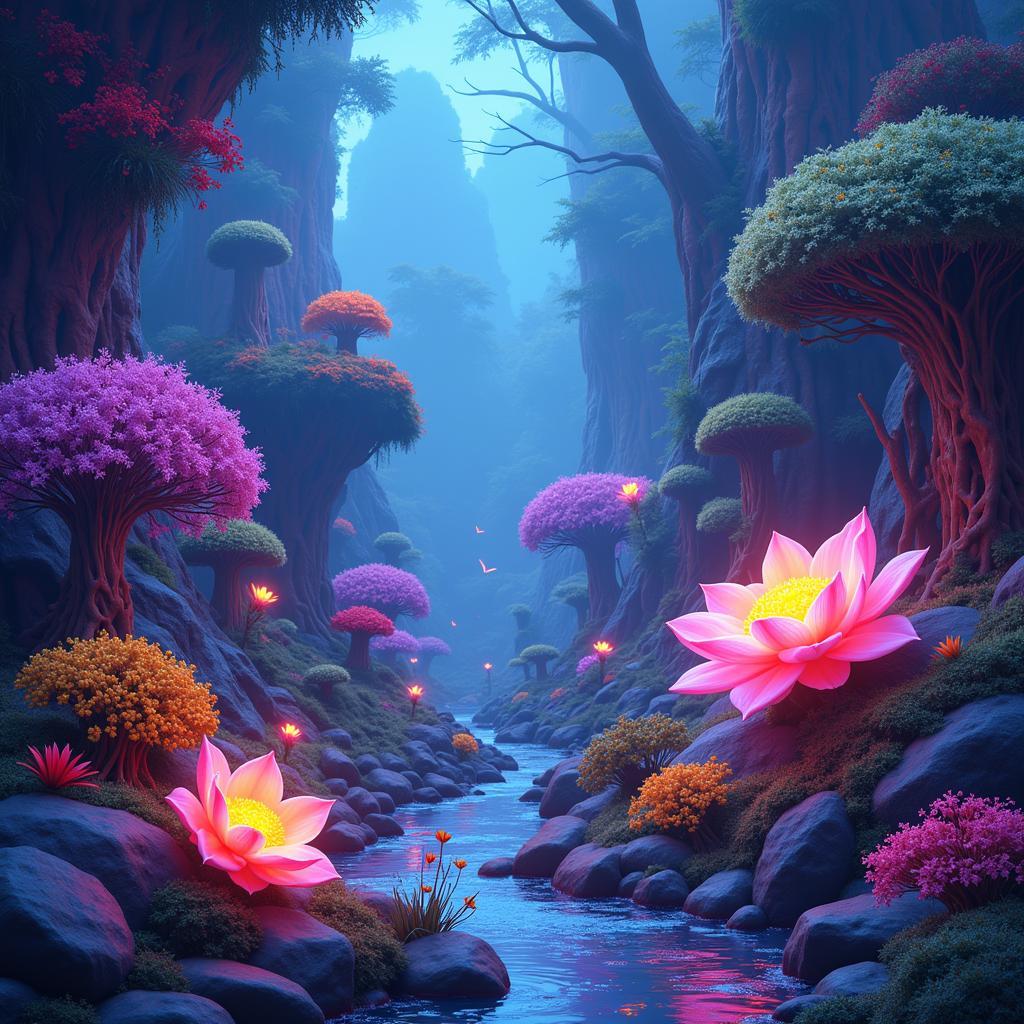 Wak's Nature Inspired Digital Painting