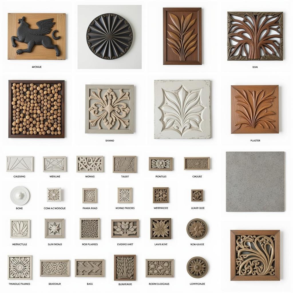 Different Styles and Materials of Wall Art Relief