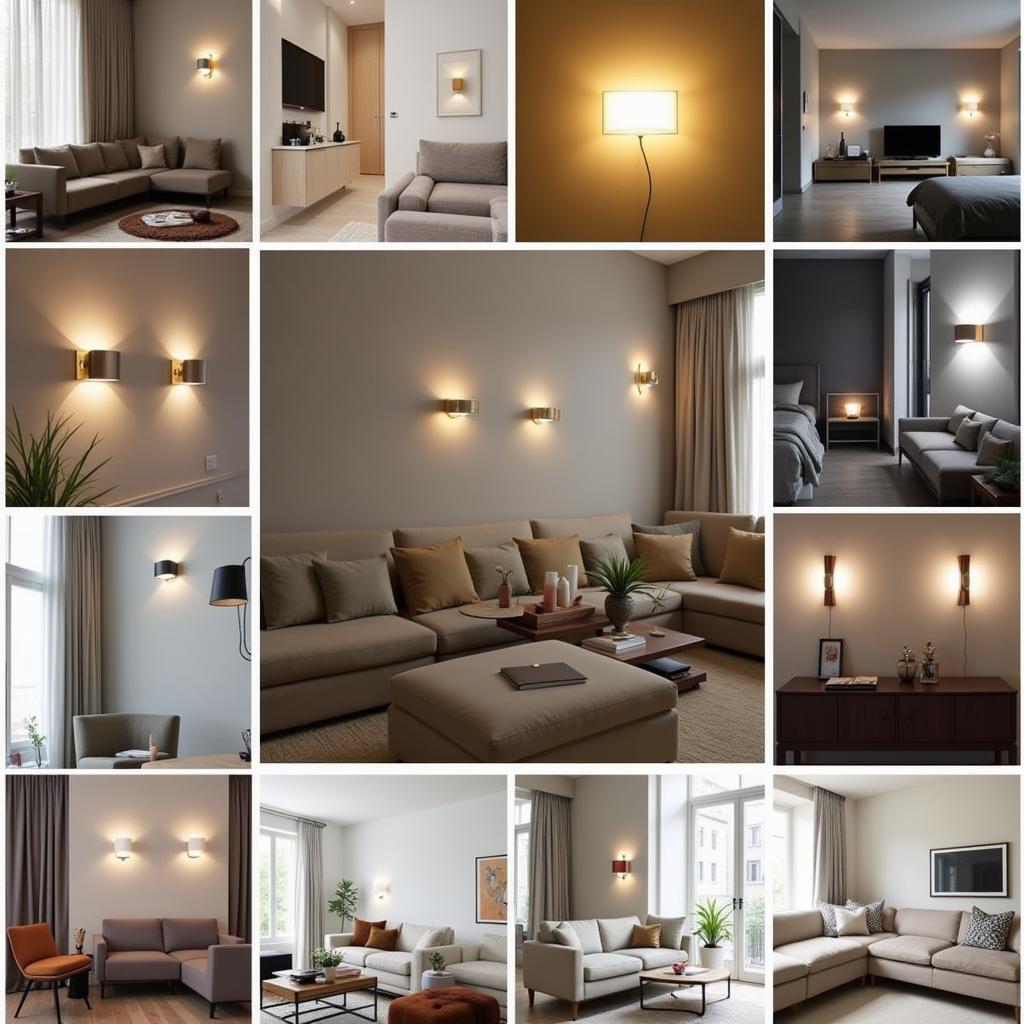 Wall Light Art in Different Interior Styles: Modern, Traditional, and Eclectic