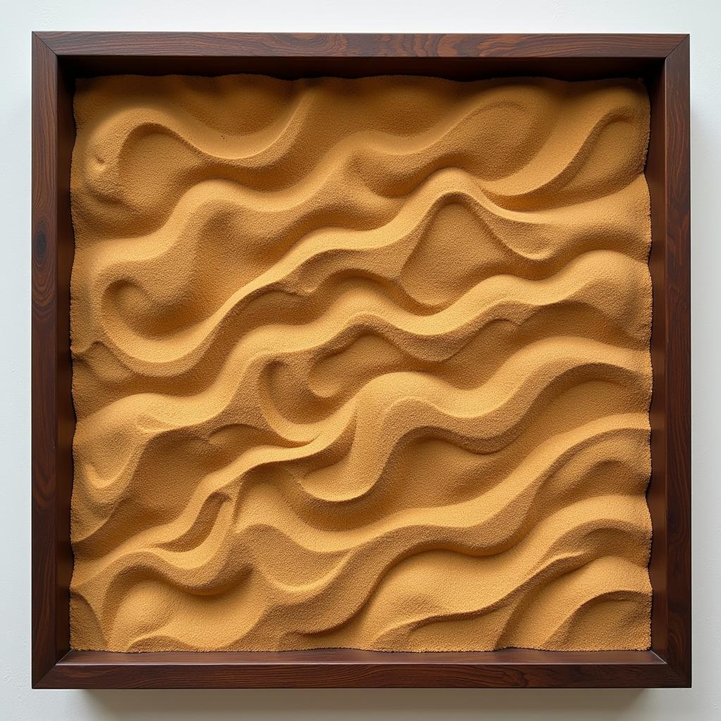 Dynamic Designs in Wall Mounted Sand Art