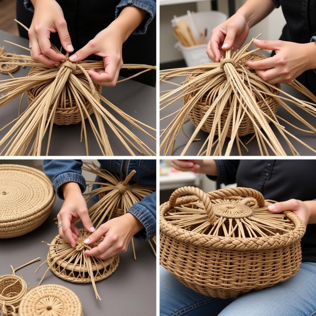 Wampanoag Basket Weaving Techniques