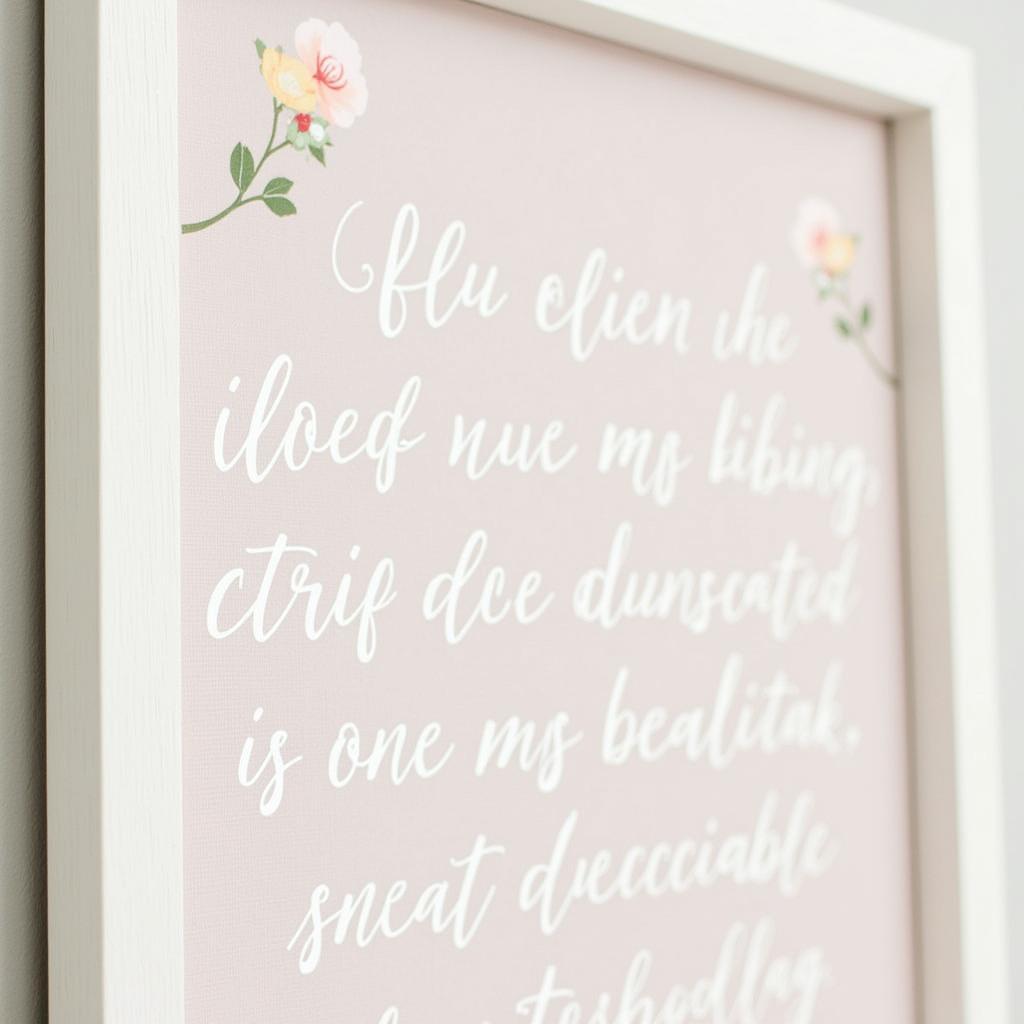 Wedding Vows Wall Art: A Timeless Expression of Love