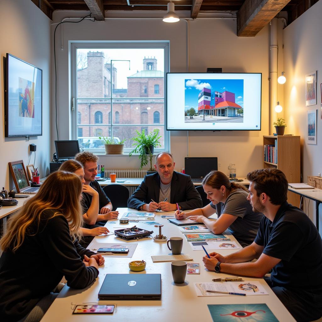 Collaborative Workspace at the Arts Factory