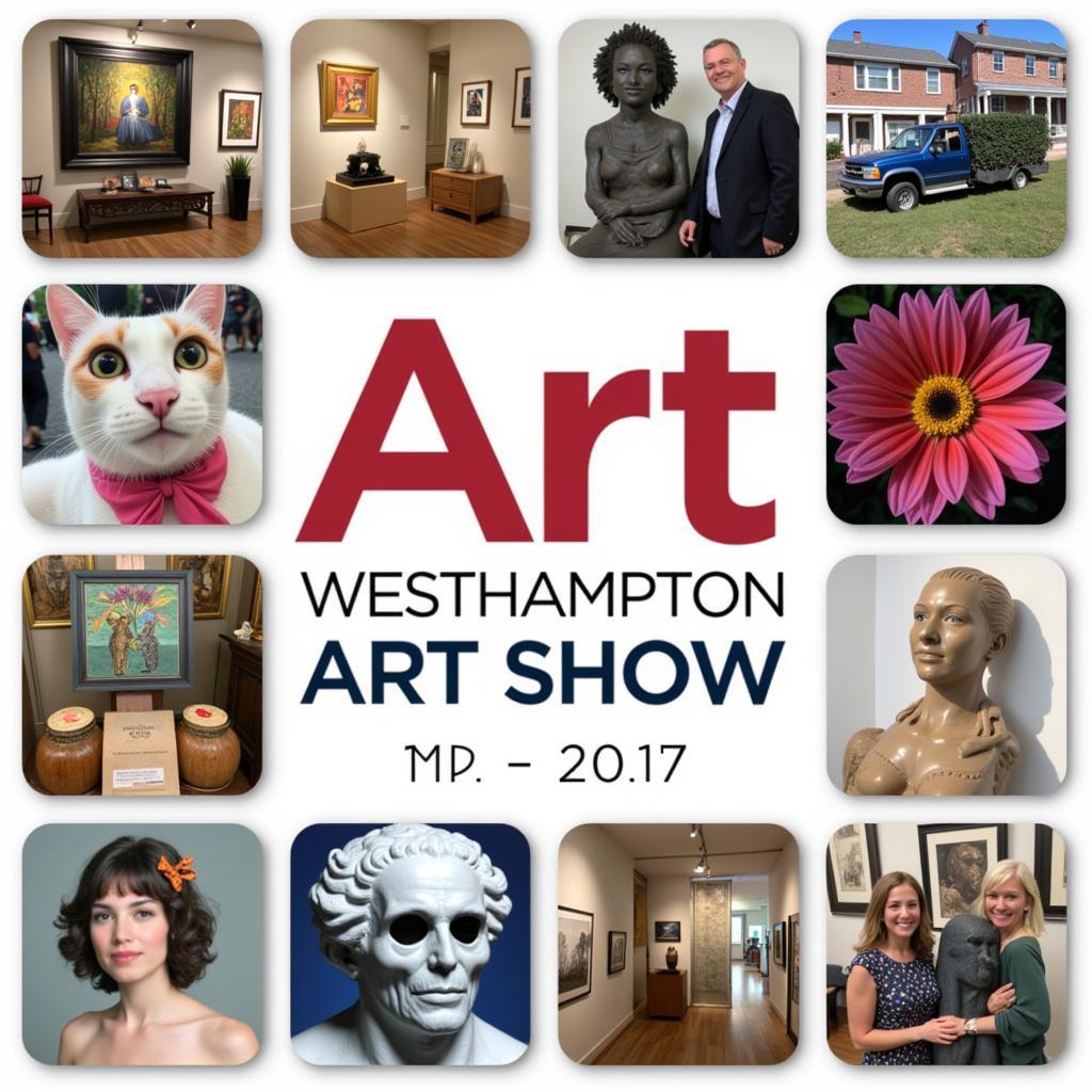 Westhampton Art Show Diverse Artworks