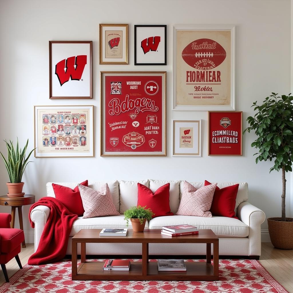 Wisconsin Badgers Wall Art Gallery Wall