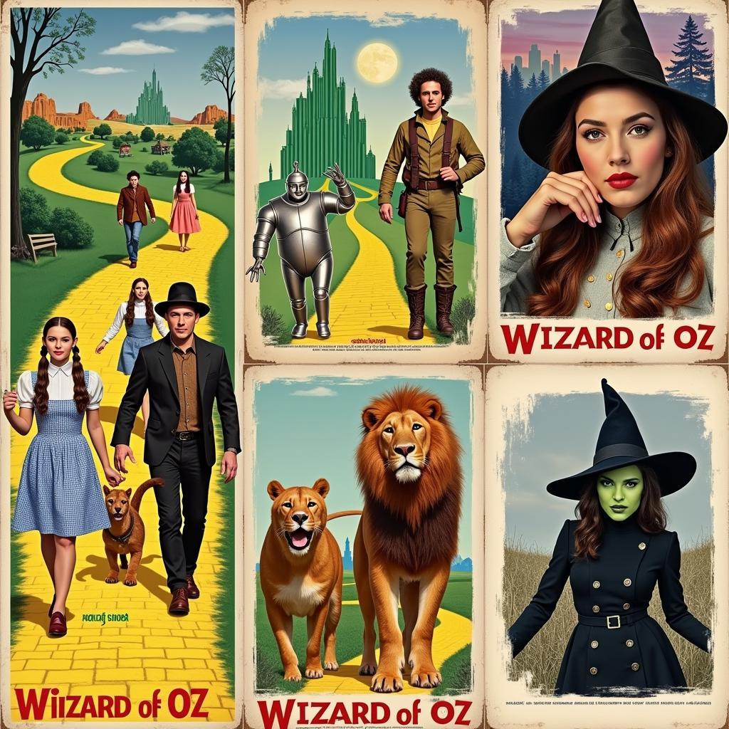 Vintage Wizard of Oz Movie Posters