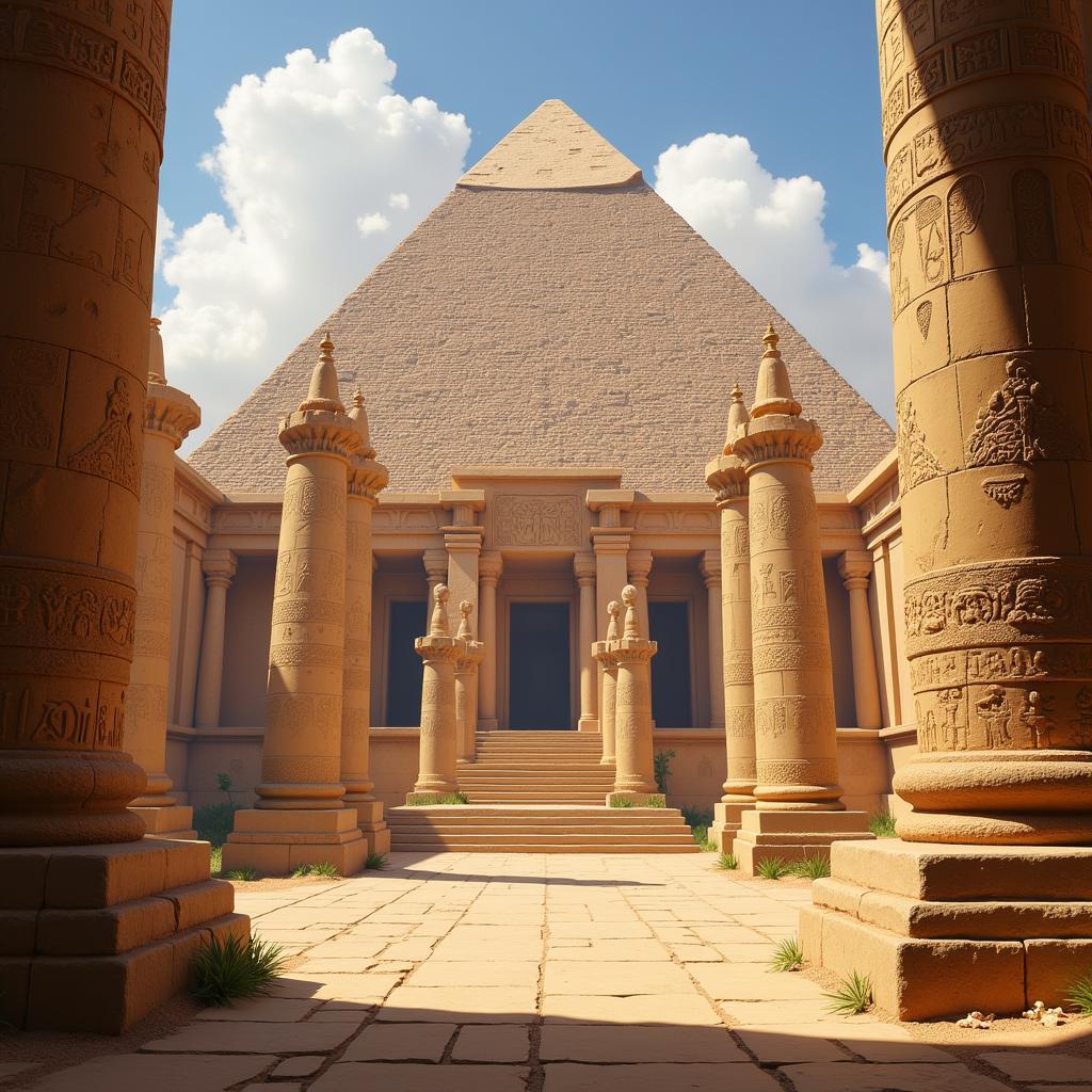 Ancient Egyptian Influences in Krokotopia Architecture