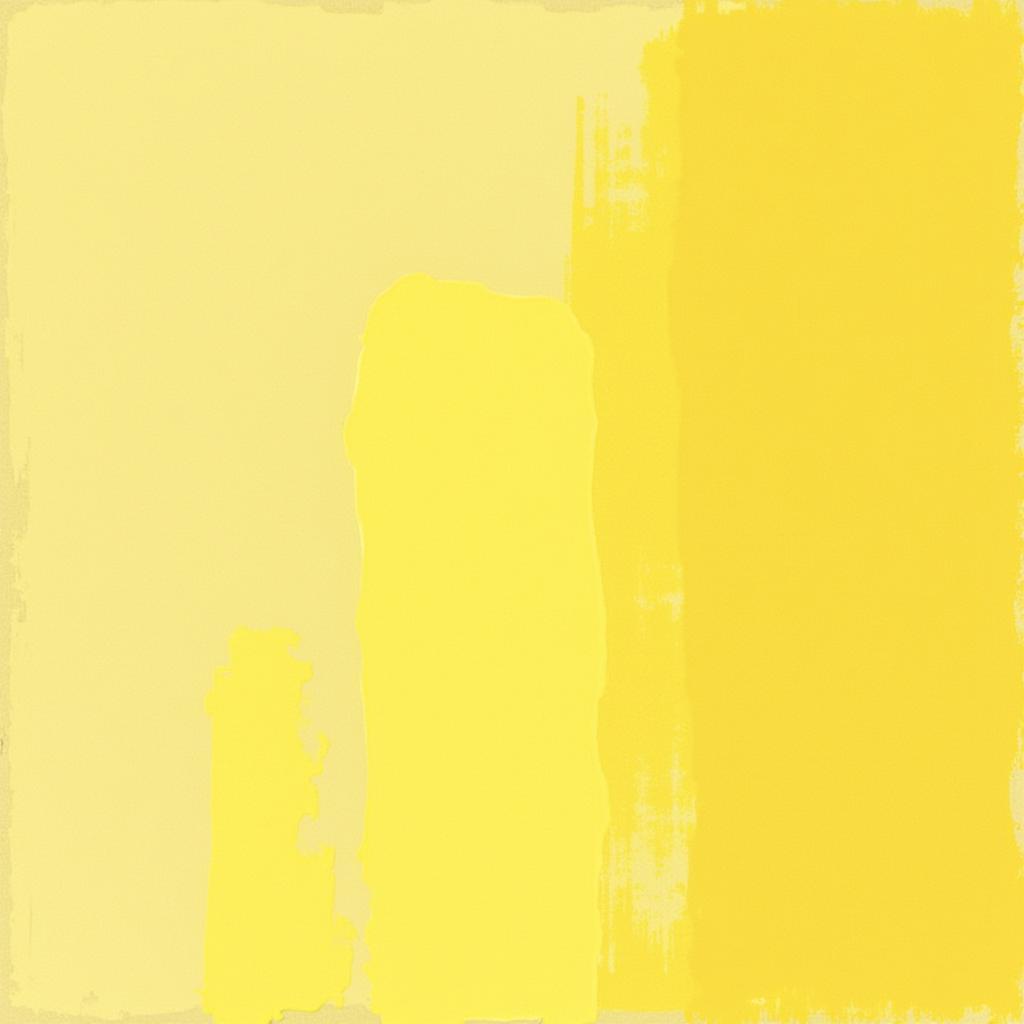 Yellow Abstract Art: Exploring Subtlety