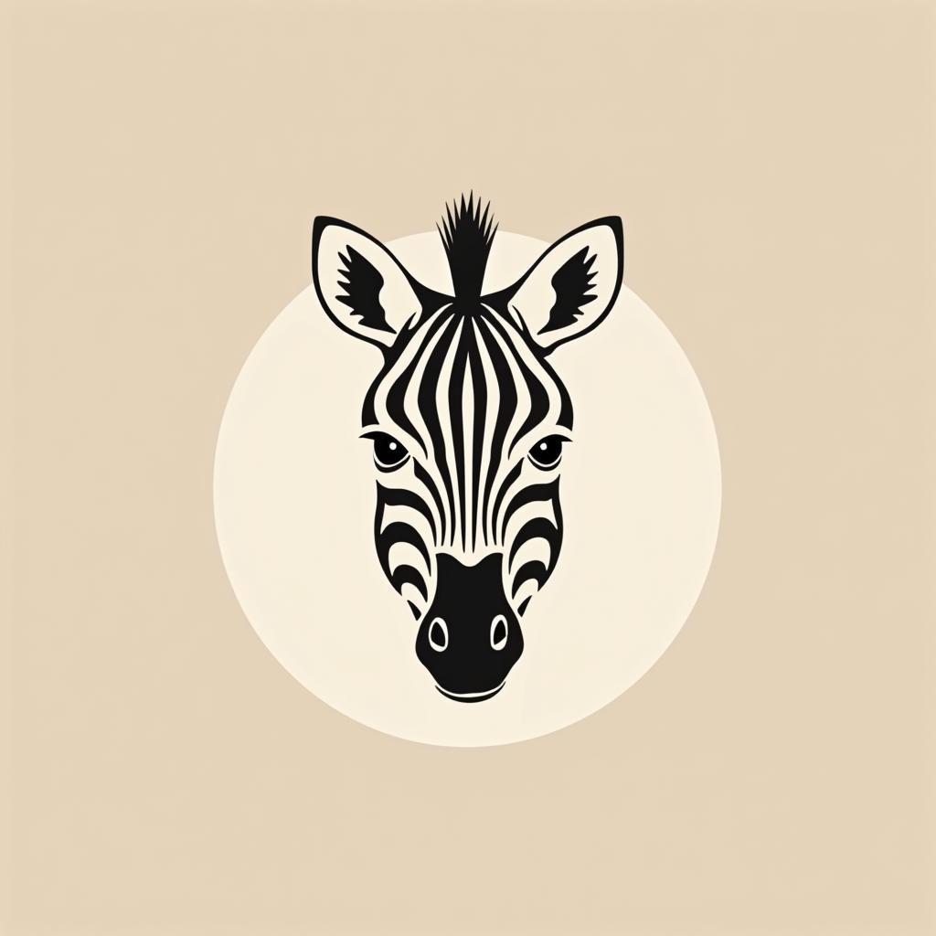 Zebra Click Art for Website Design