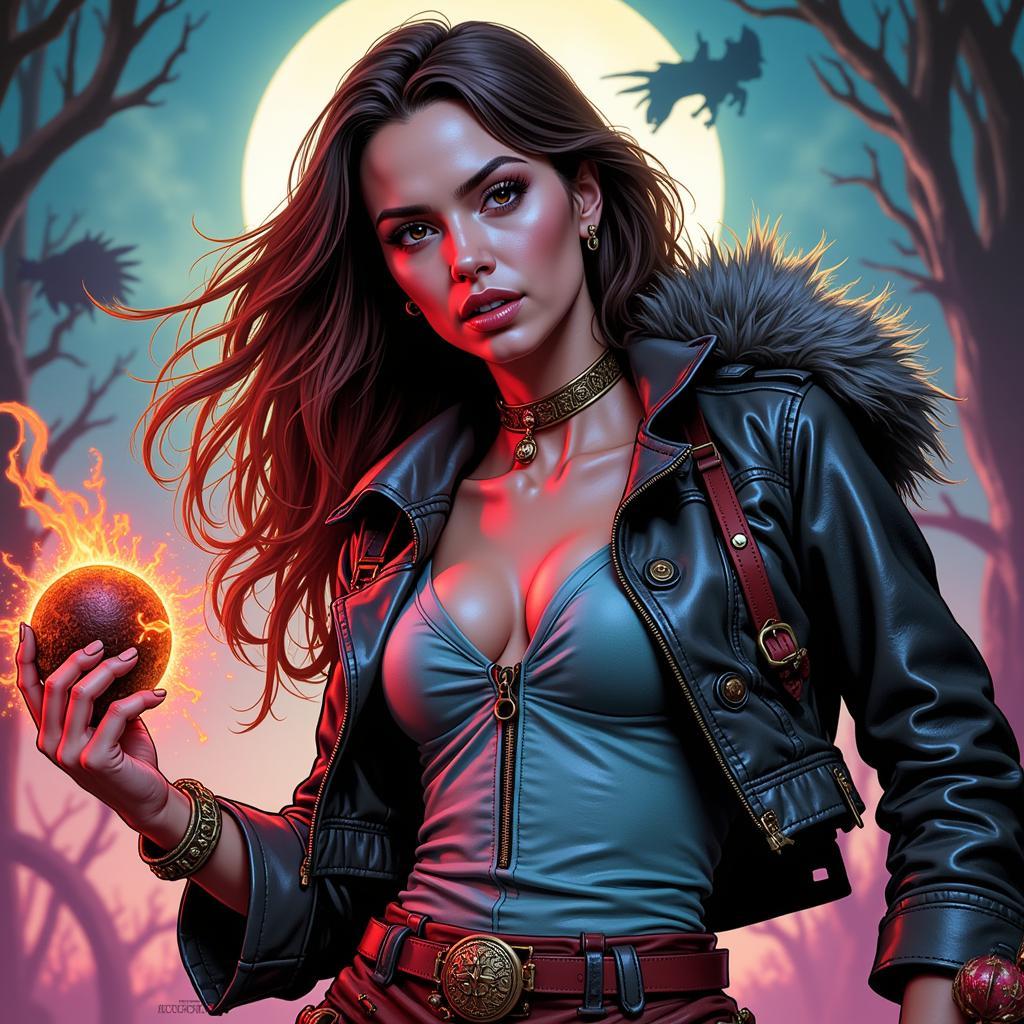 Zenescope Z-Rated Comic Art Style Example