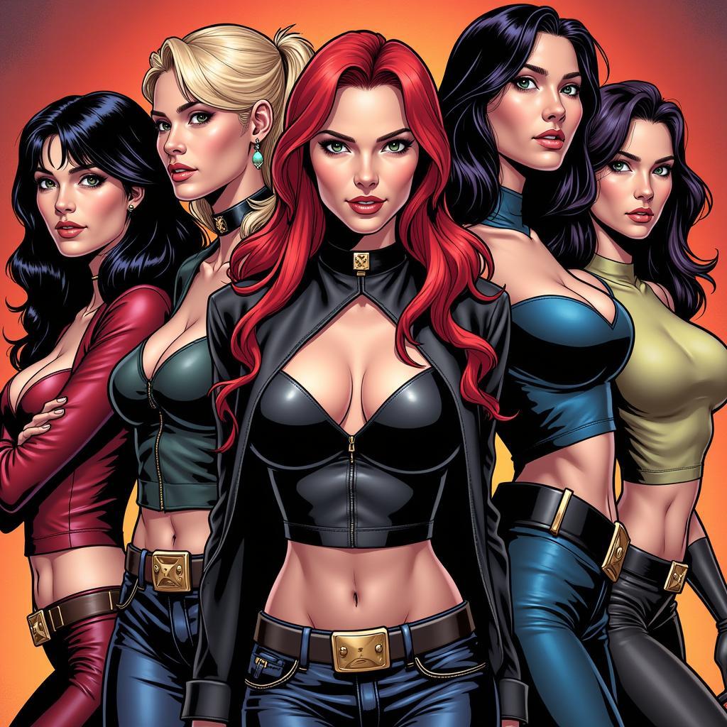 Strong Female Characters in Zenescope Z-Rated Comics