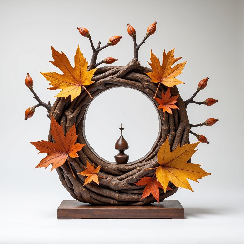 Abstract Autumn Equinox Sculpture