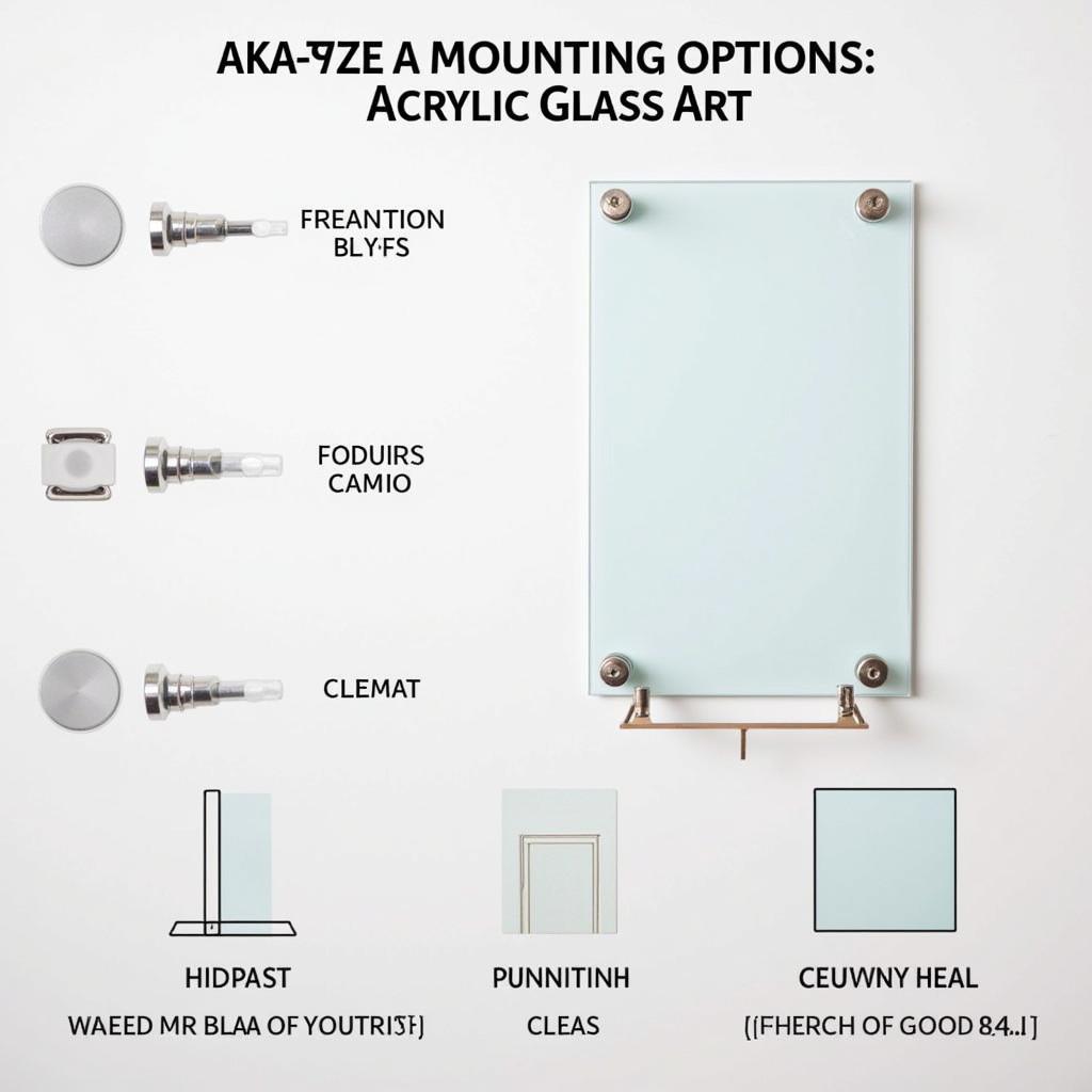 Various Mounting Options for Acrylic Glass Art