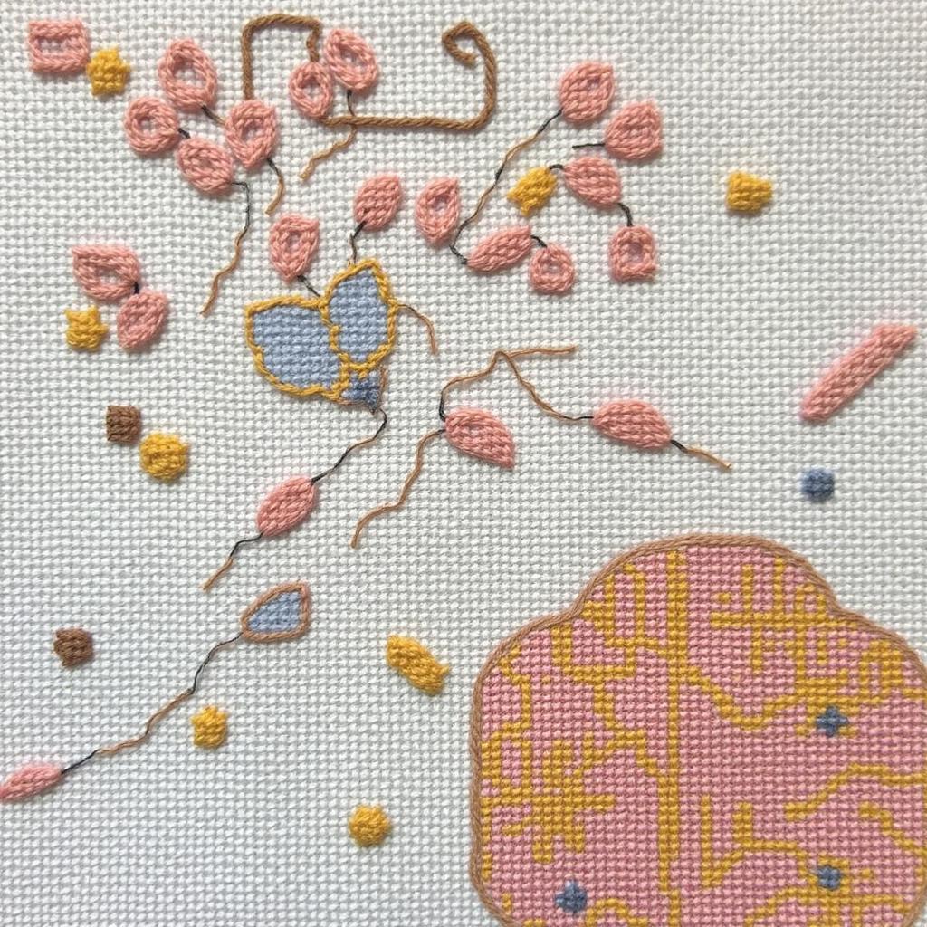 Advanced Abstract Cross Stitch Techniques