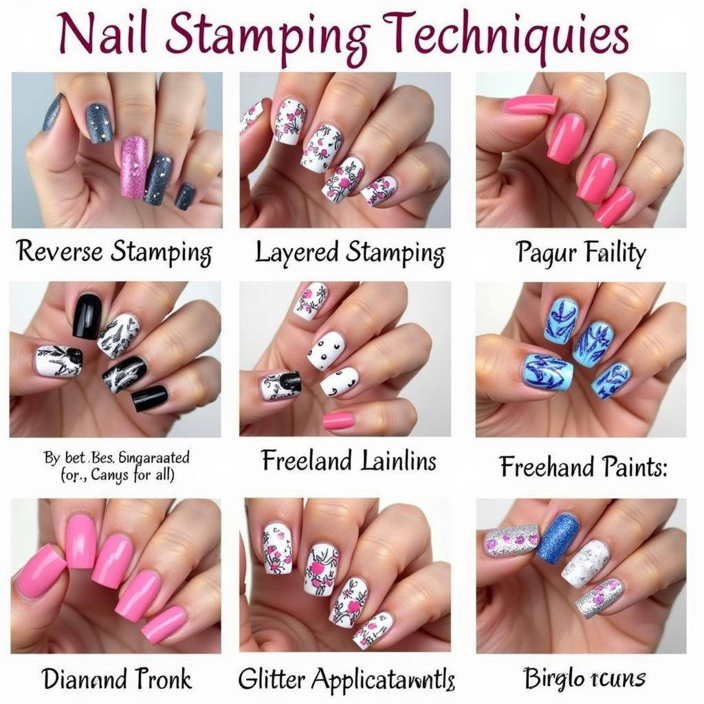 Advanced Nail Stamping Techniques Examples