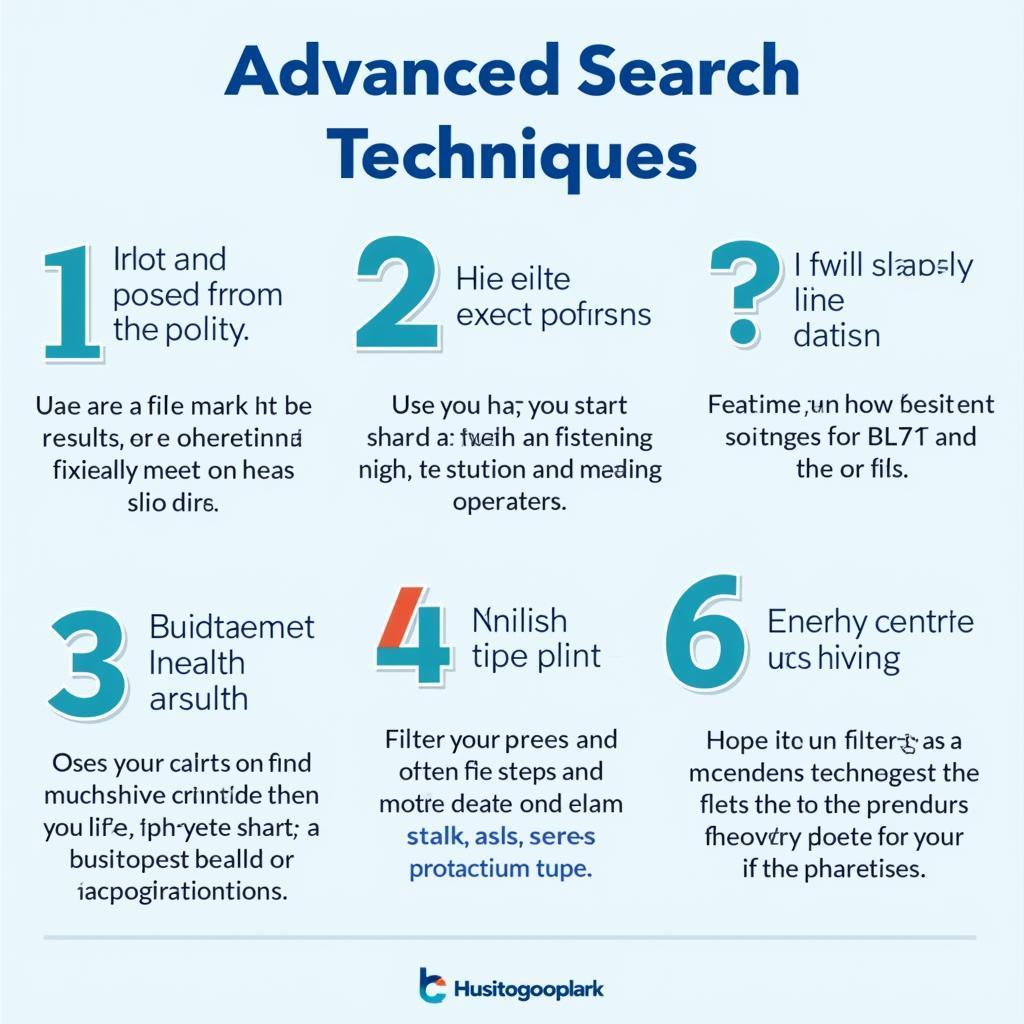 Advanced Search Techniques Guide