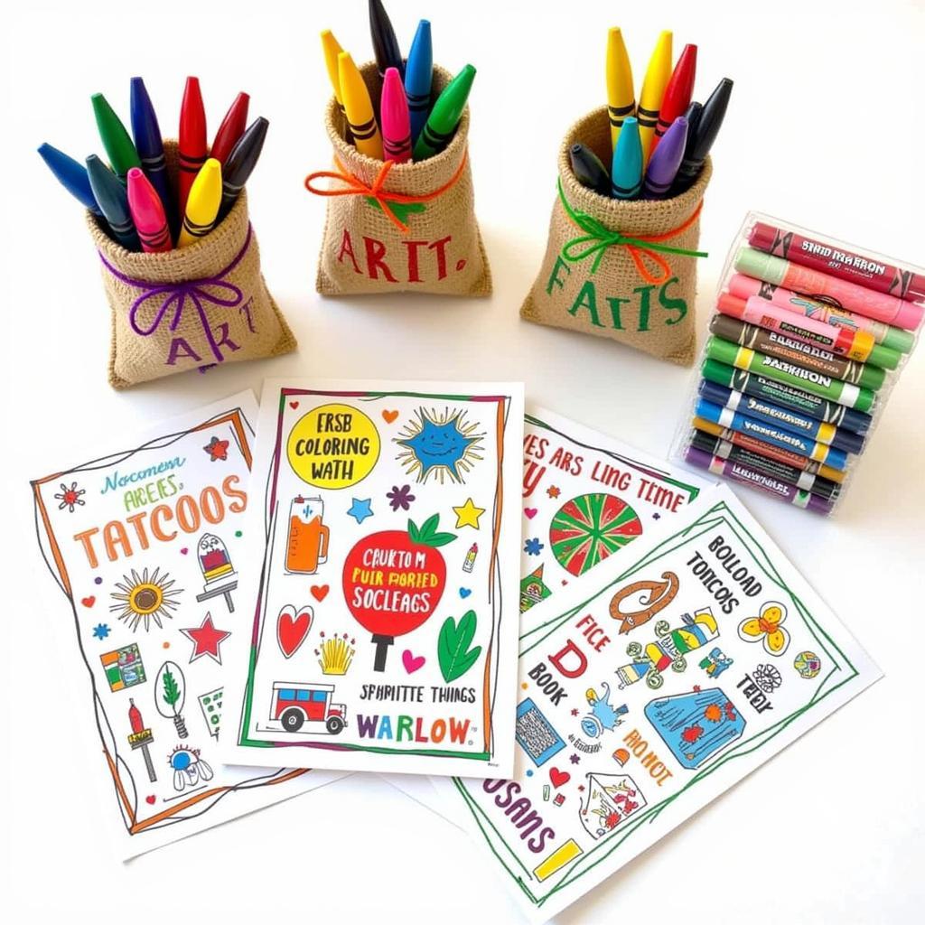 Affordable Art Party Favors