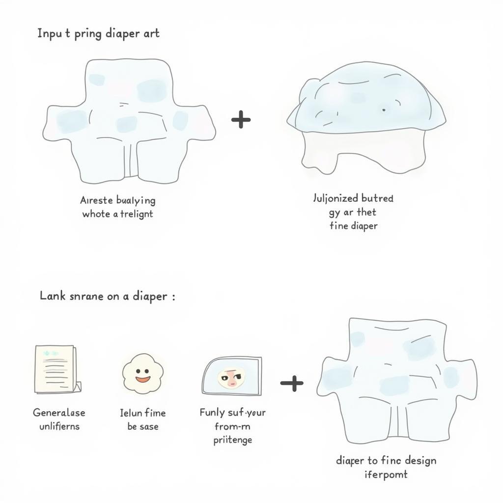 The Process of Creating AI Diaper Art