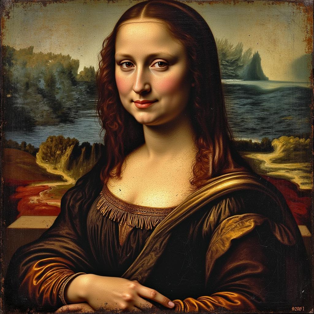 AI Transformed Classic Painting