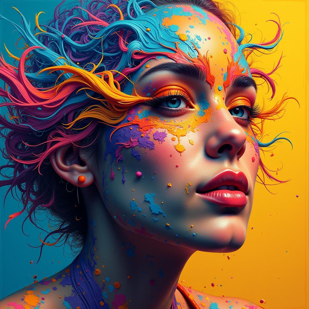 Digital Painting by Alessandra D Met Art