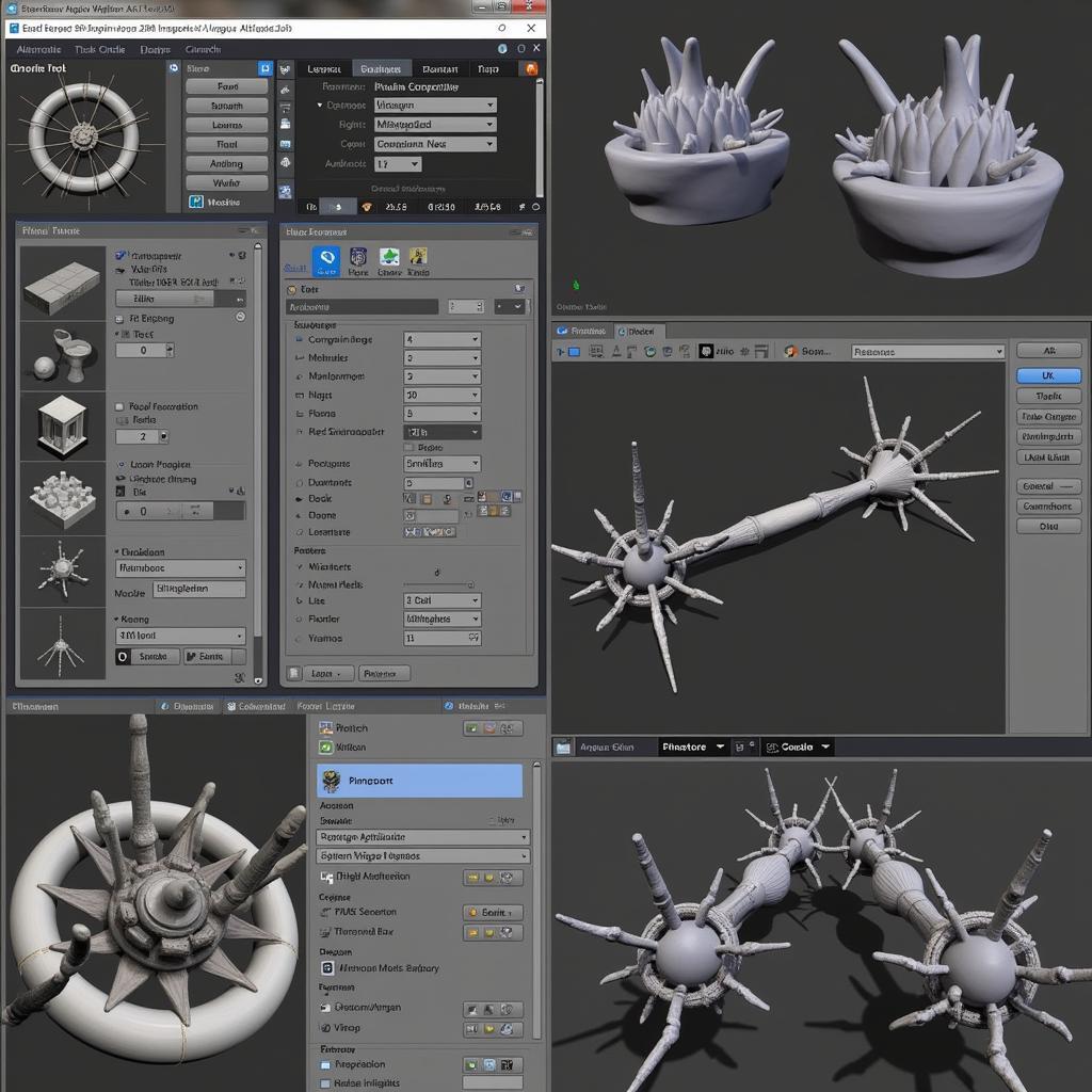 Angus Wilson's 3D Modelling Techniques