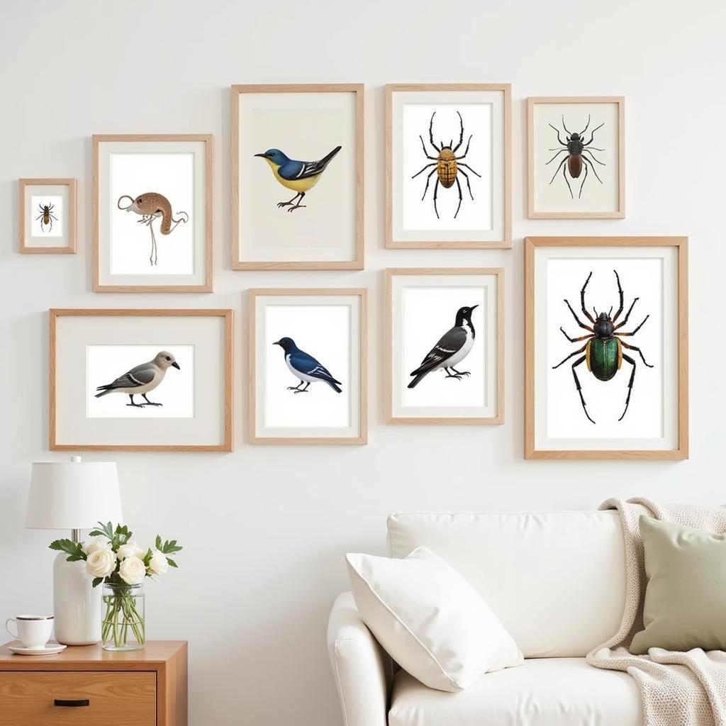 Creating a Stunning Gallery Wall with Animal Art Prints