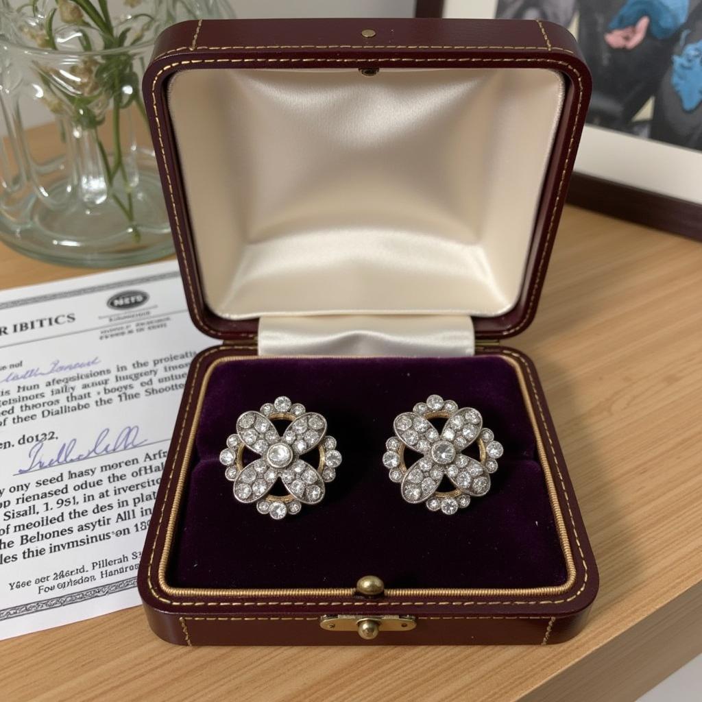 Antique Art Deco Diamond Earrings as Investment