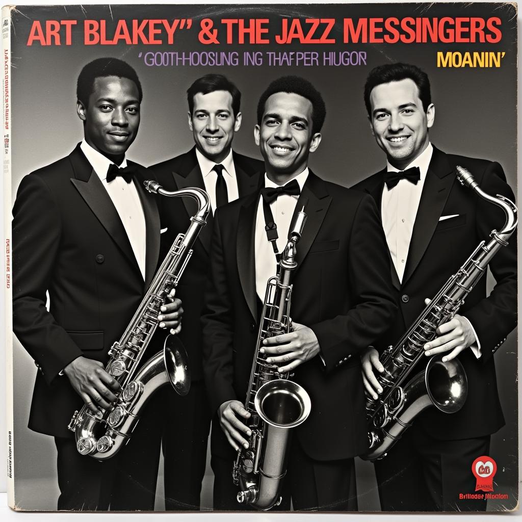 Art Blakey & The Jazz Messengers: Moanin' Album Cover