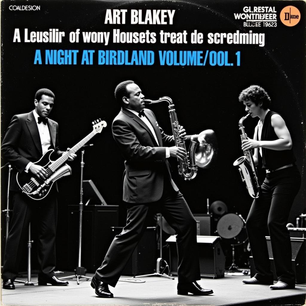 Art Blakey: A Night at Birdland Album Cover