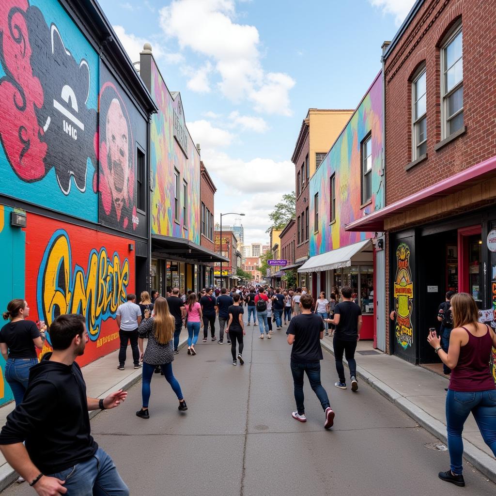 Street art at the Art City Austin Festival