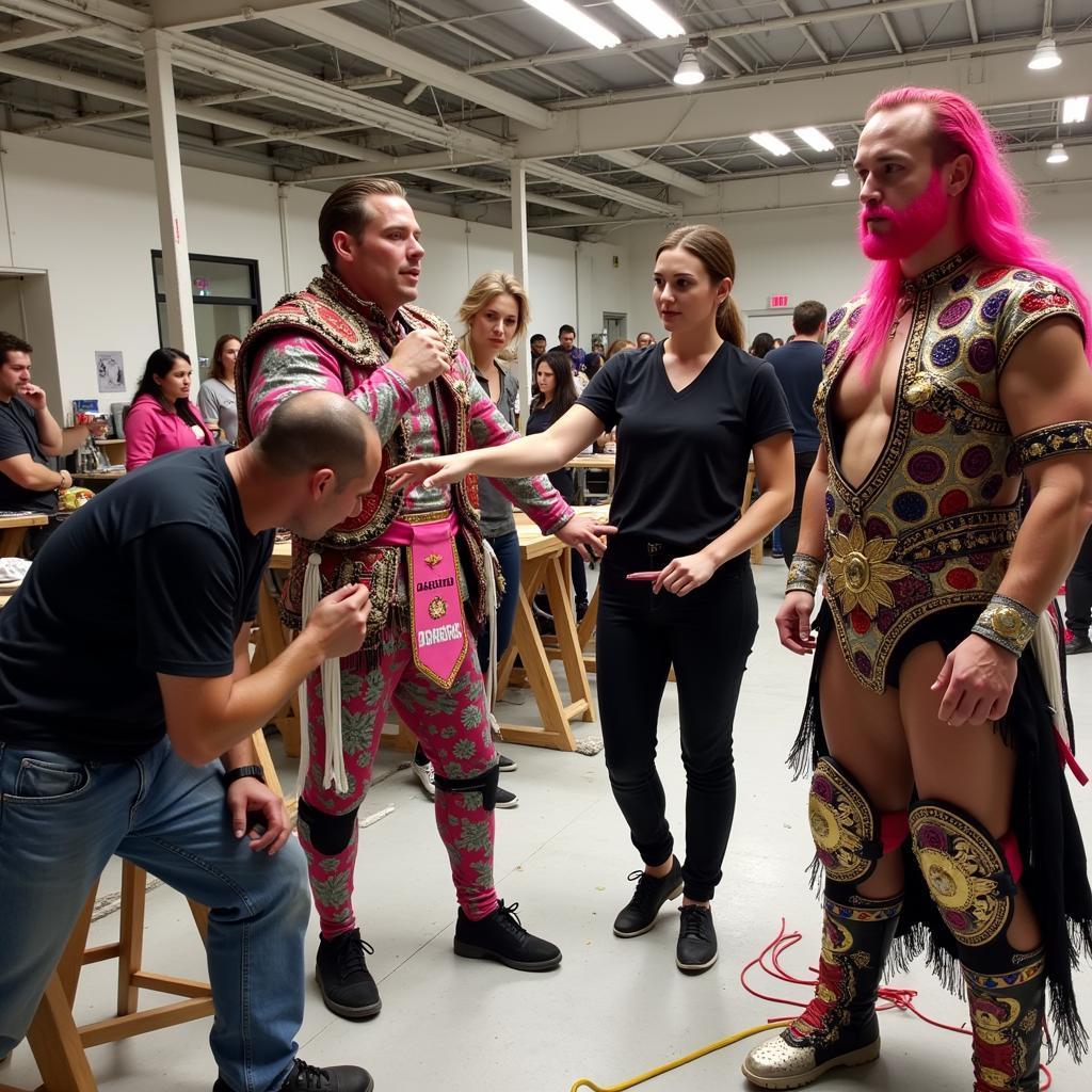 Art Crew Designs Wrestling Costumes