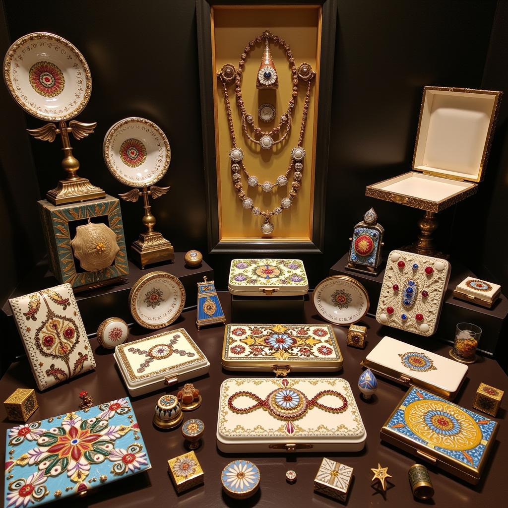 Art Deco Accessories Display: Showcase Your Collection