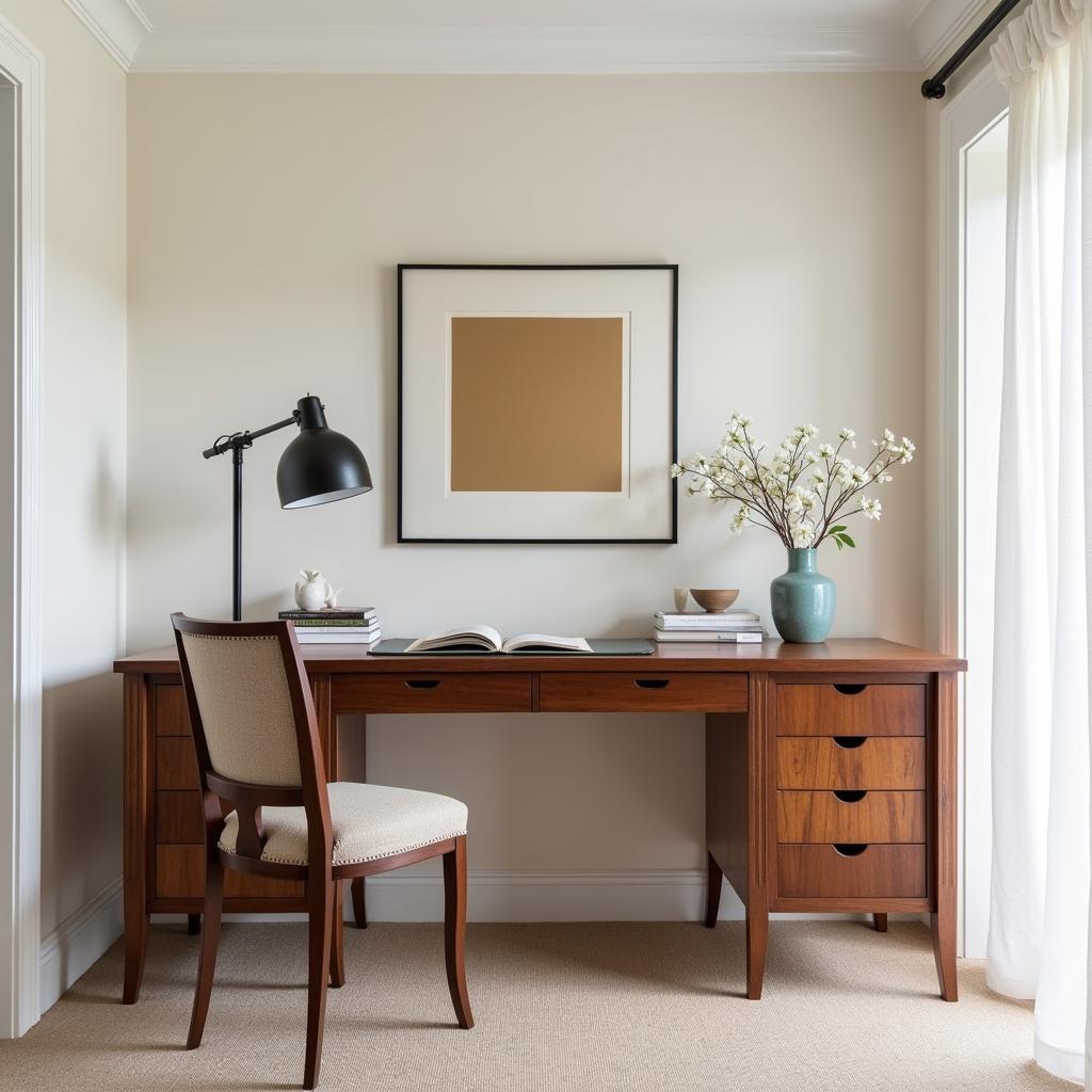 Art Deco Desk in Modern Interior