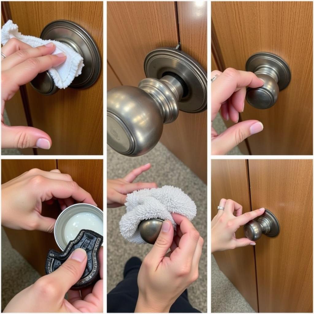 Cleaning and Caring for Art Deco Door Knobs