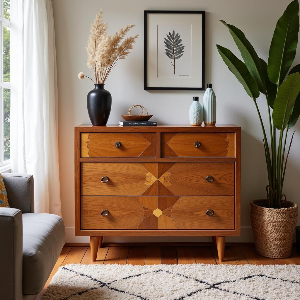 Art Deco Drawer in a Modern Interior