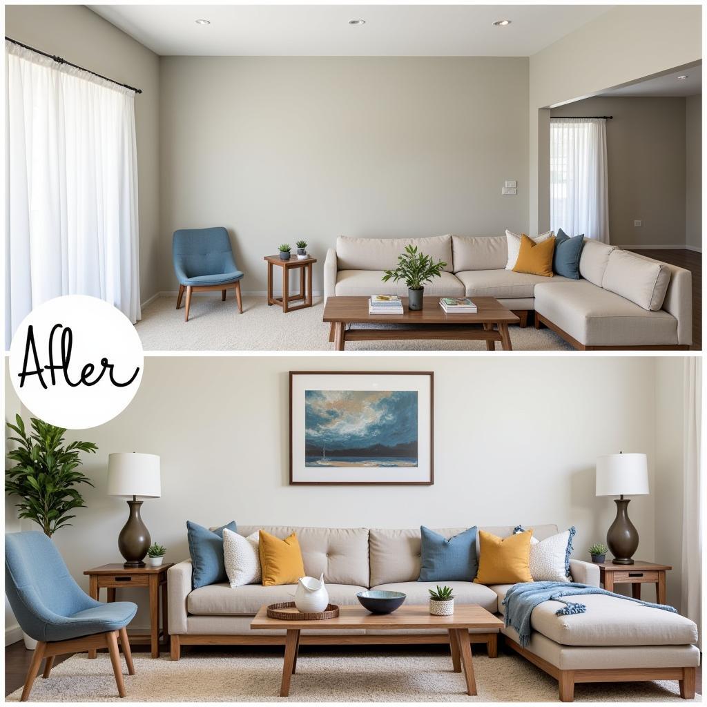 Art & Decoration Living Room Transformation