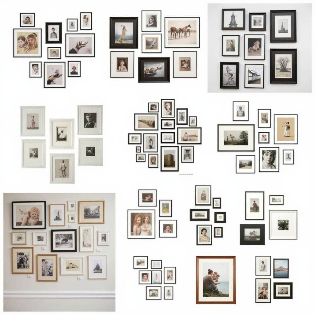 Art Display Wall Arrangement Ideas