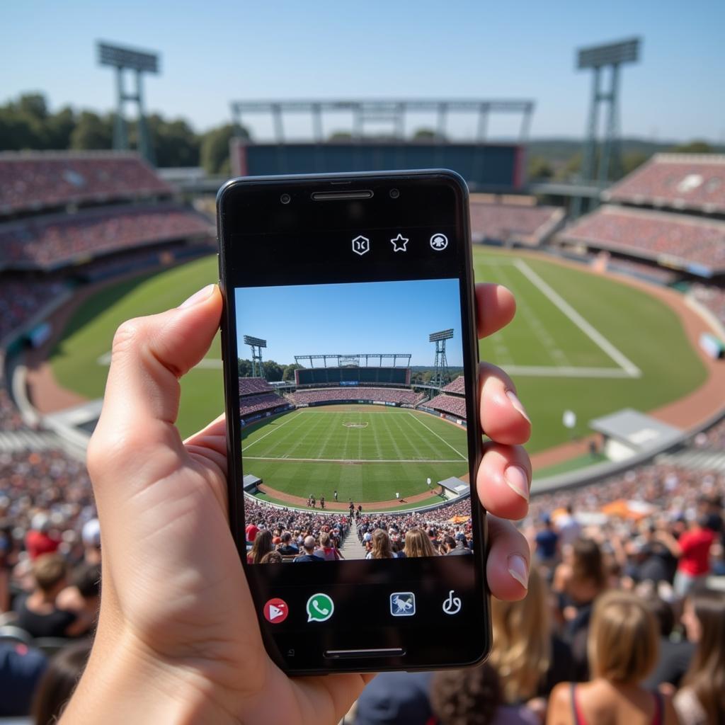 Augmented Reality Experience at Art Fiker Memorial Stadium