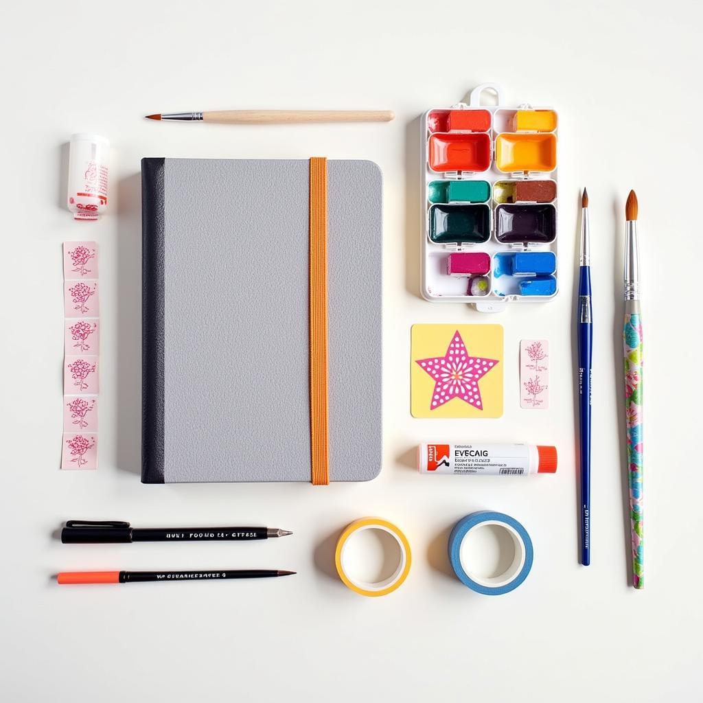 Essential Art Journal Kit Supplies